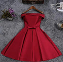 Robe de soirée courte à col bateau, tenue de Rh, 2025