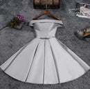 Robe de soirée courte à col bateau, tenue de Rh, 2025